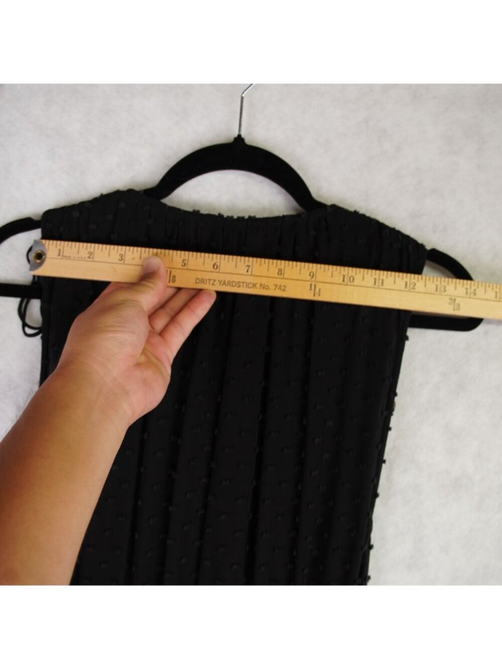 Ulla Johnson Black Tiered Maxi Dress Sz 6 V-Neckline Button Front & Ruffle Hem - Picture 13 of 16